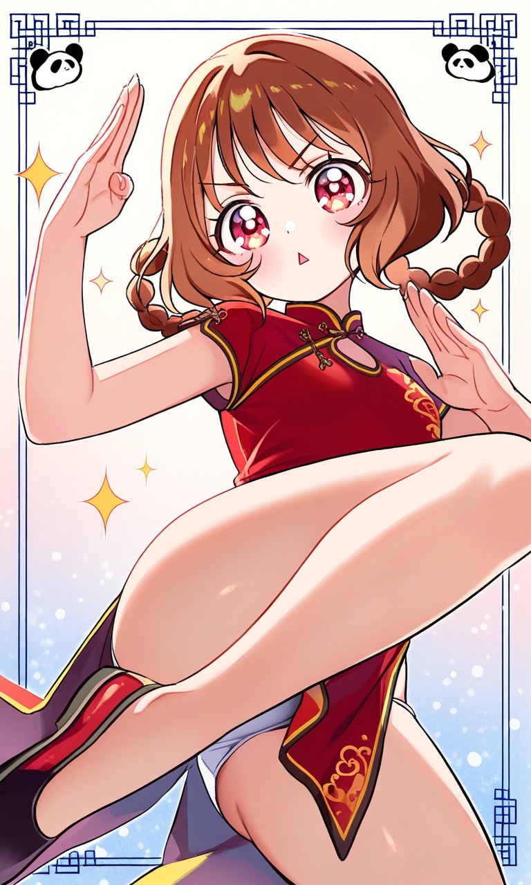 パンダ拳🐼花満らん。
