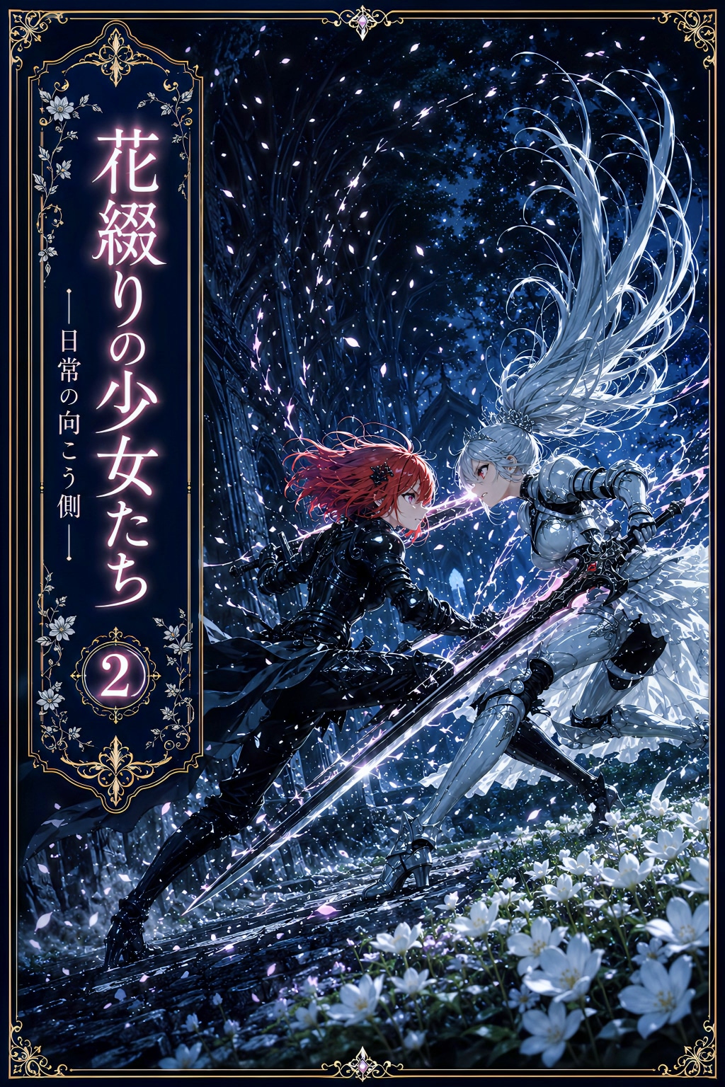 花綴りの少女たち②― 紅蓮と白銀の邂逅 ―