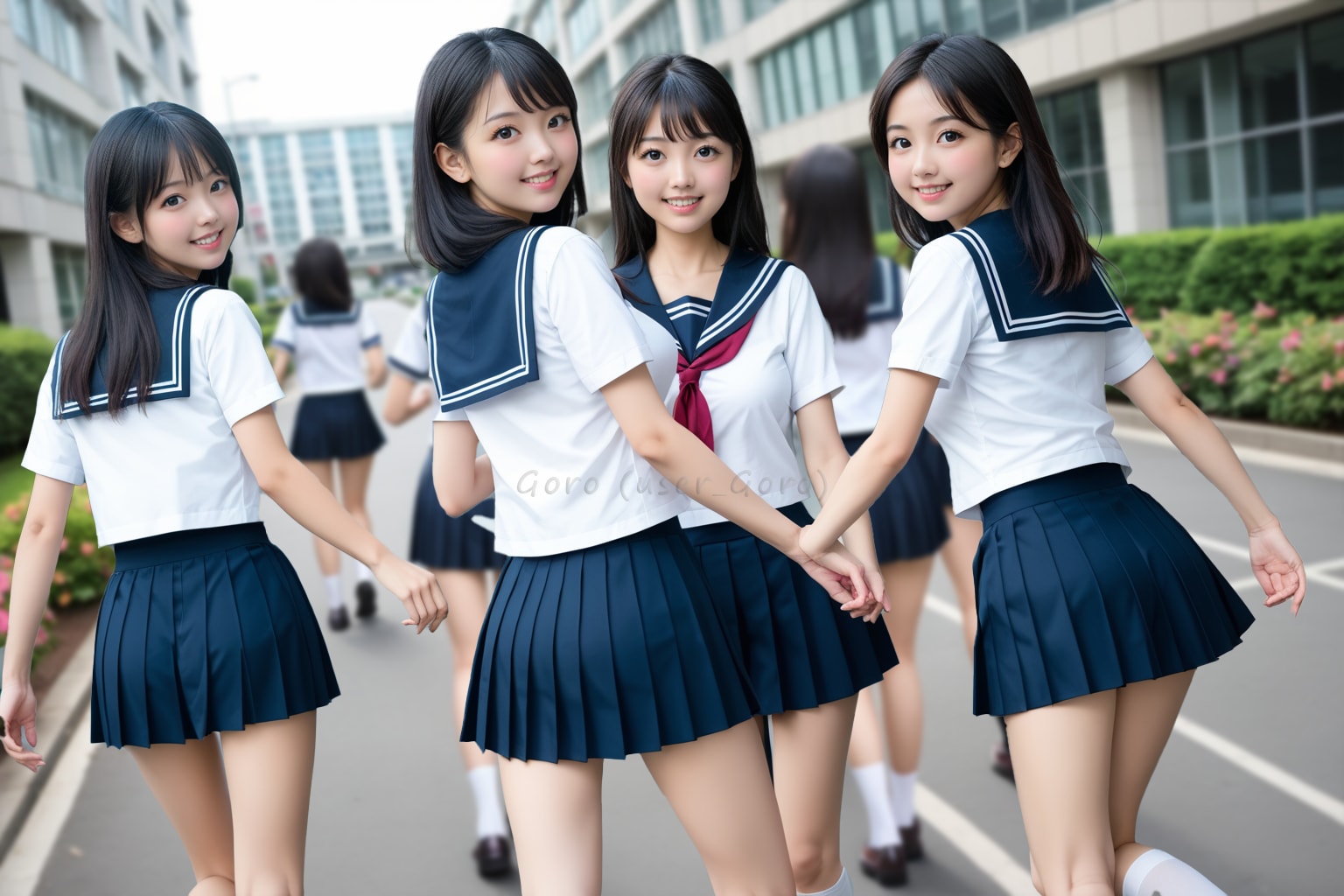 新しい学校生活が始まる