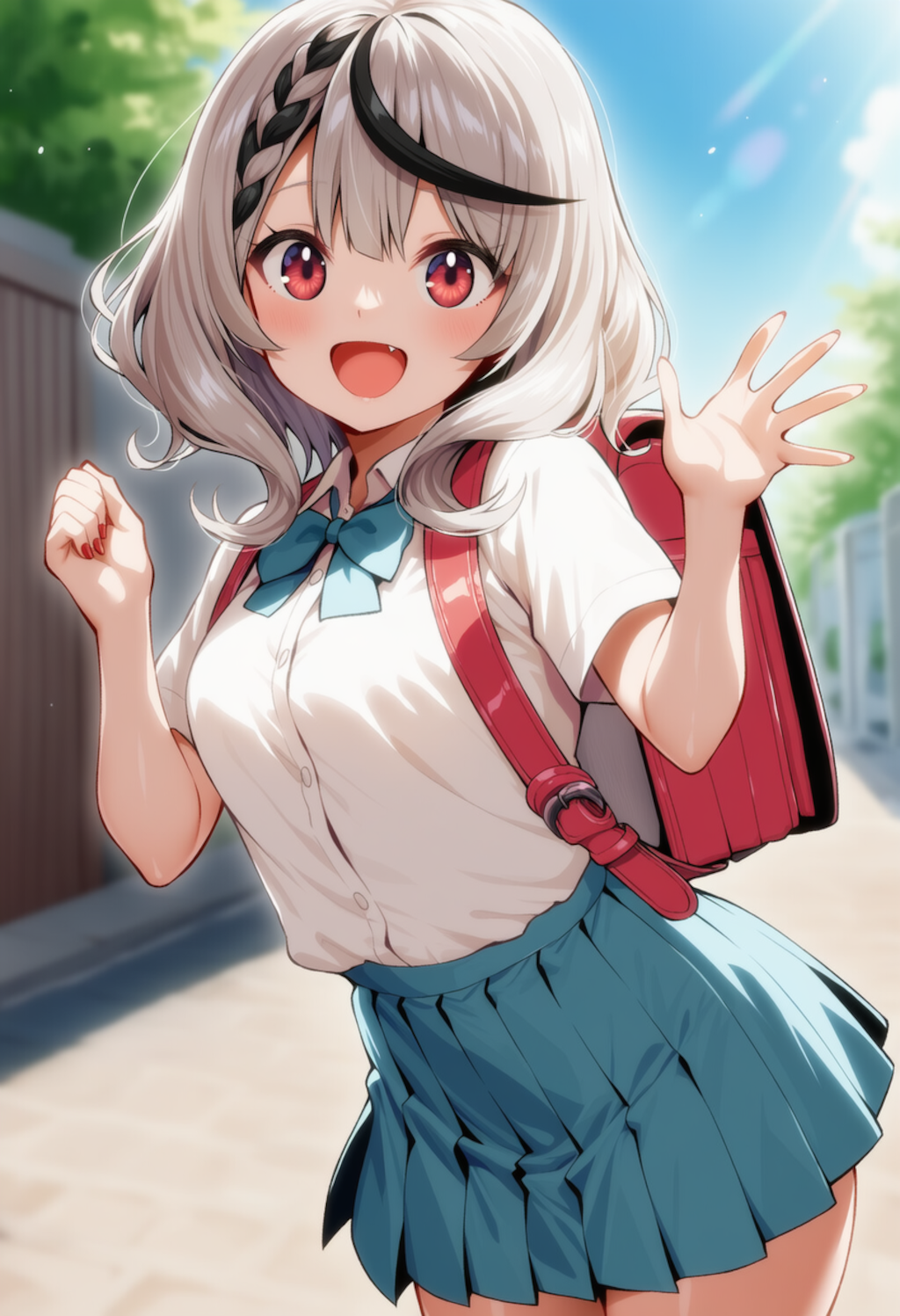 おはよー！（沙花叉クロヱ）