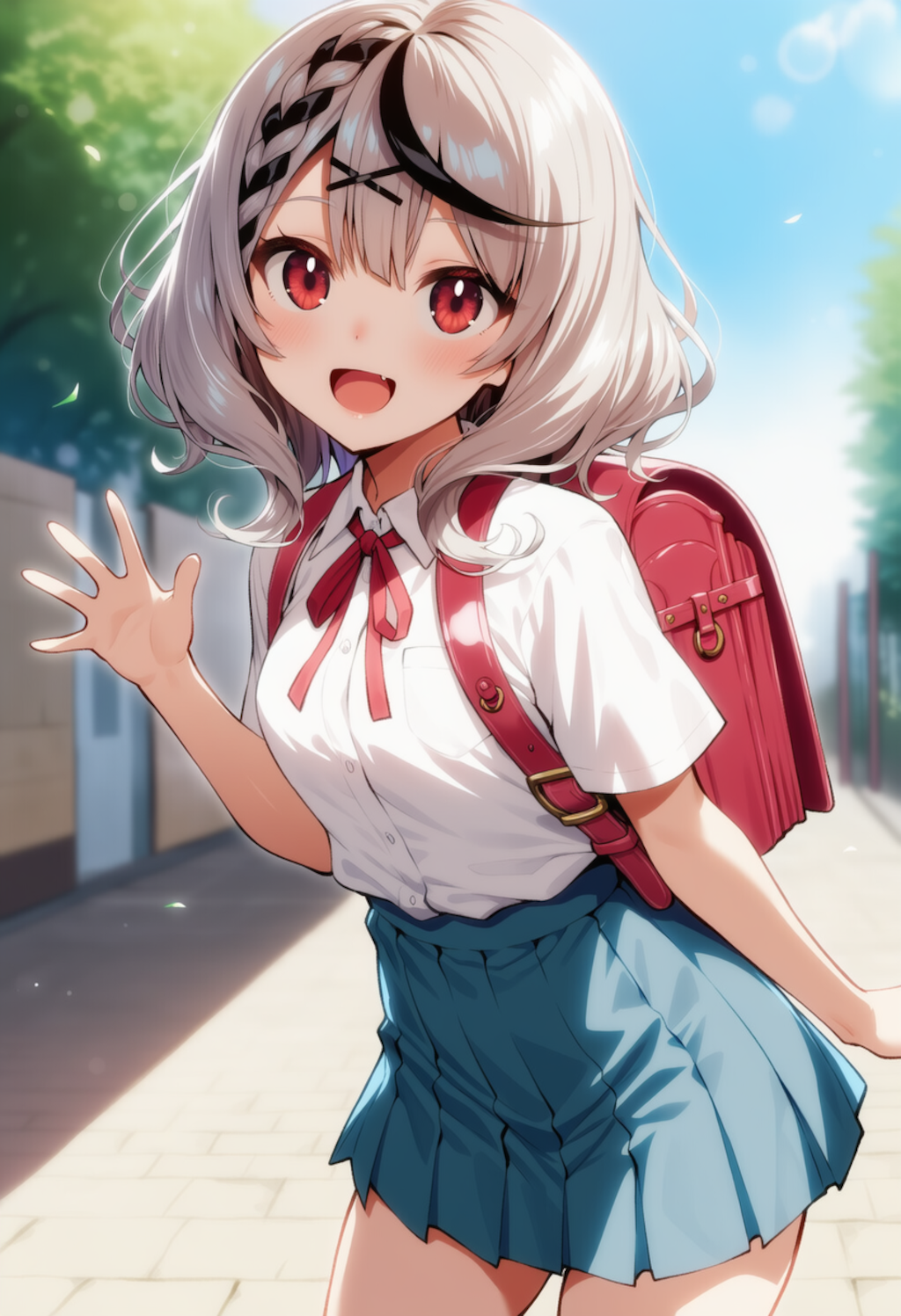 おはよー！（沙花叉クロヱ）