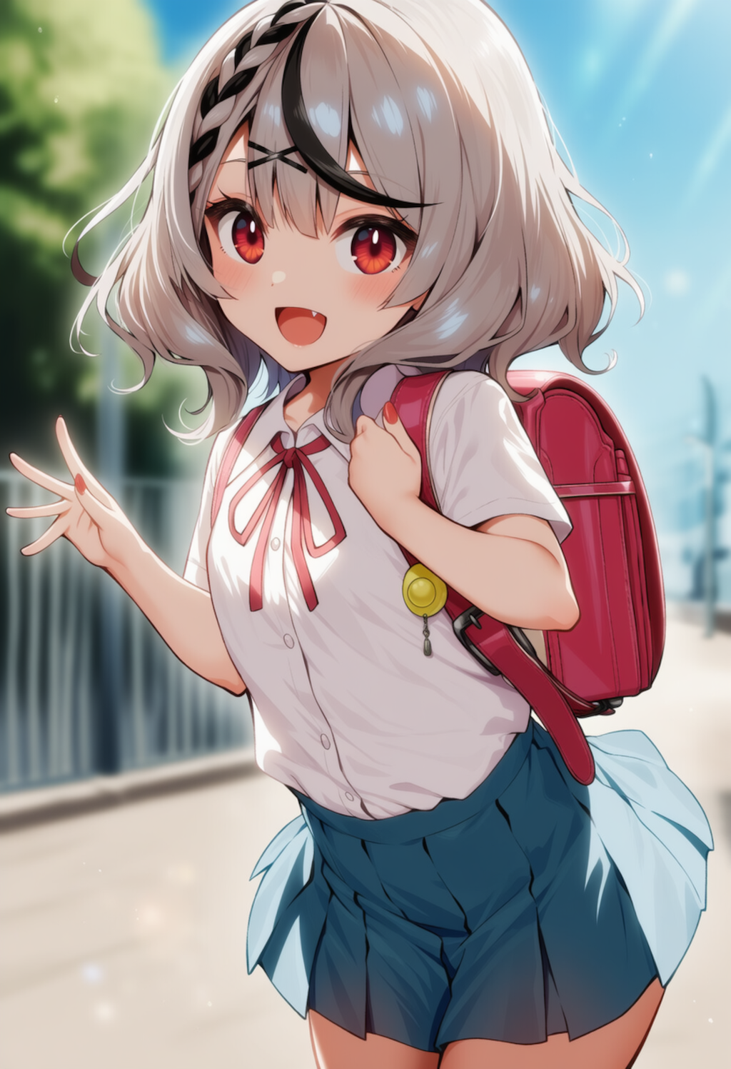 おはよー！（沙花叉クロヱ）