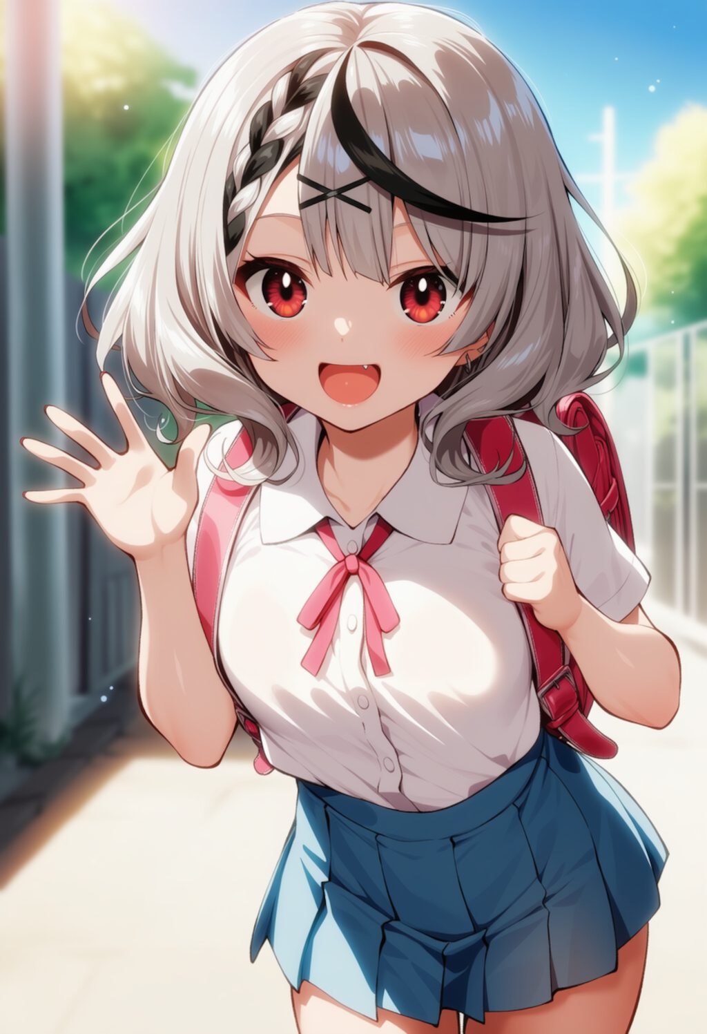 おはよー！（沙花叉クロヱ）