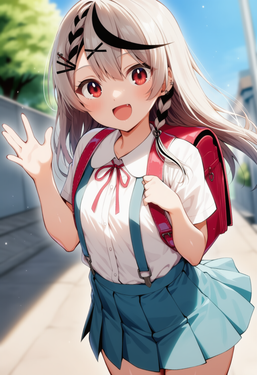 おはよー！（沙花叉クロヱ）