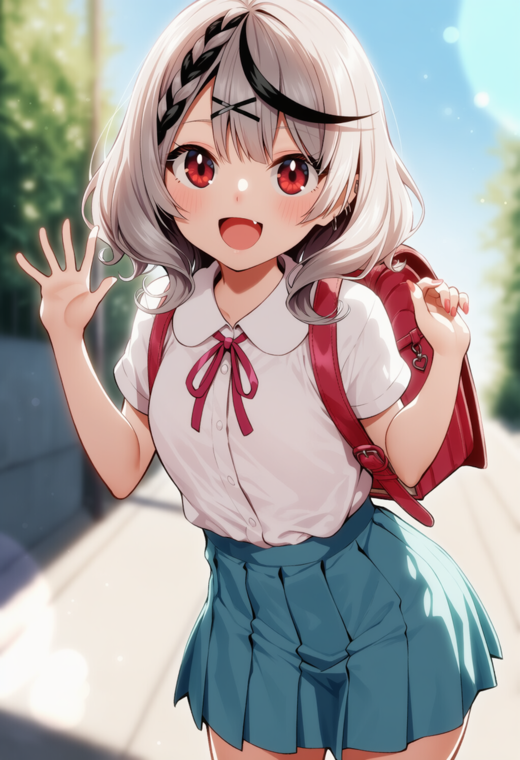 おはよー！（沙花叉クロヱ）