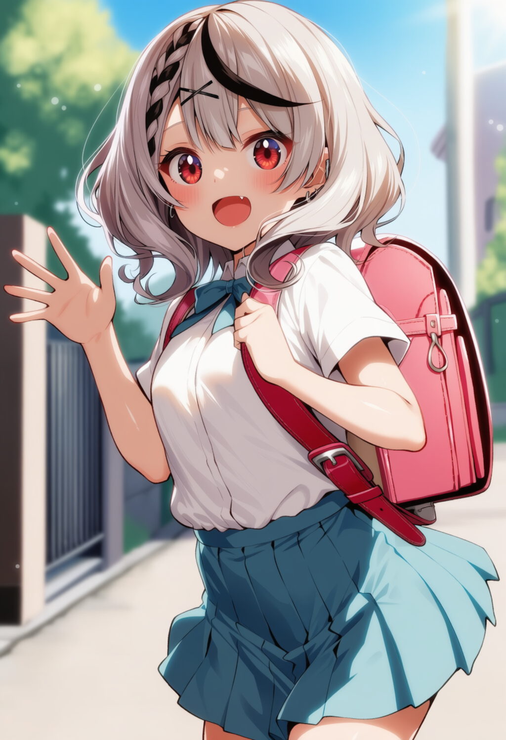 おはよー！（沙花叉クロヱ）