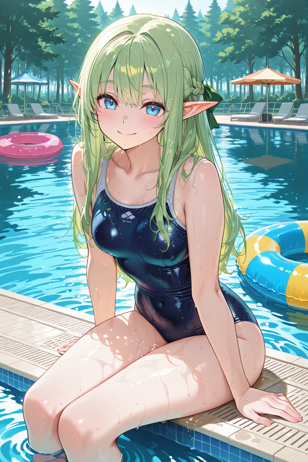 ちち生没画像 髪を染めたポンドちゃん