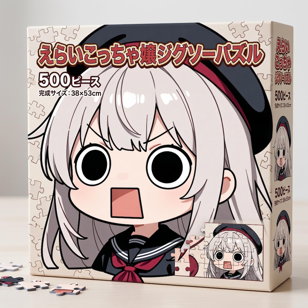 ジグソーパズルえらいこっちゃ嬢