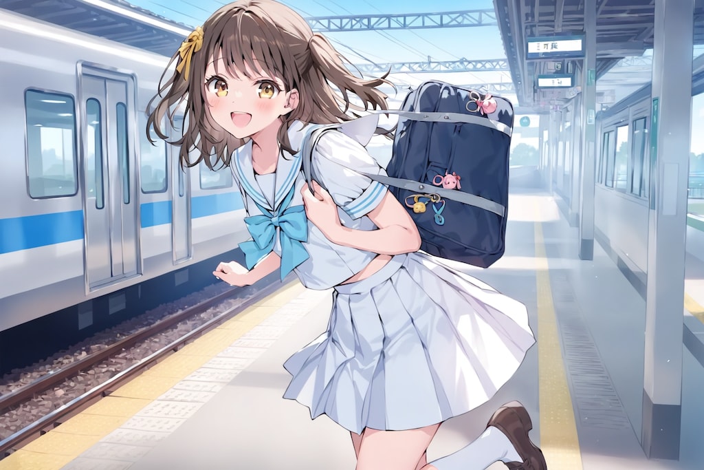 隣の電車に、乗り換えだ！