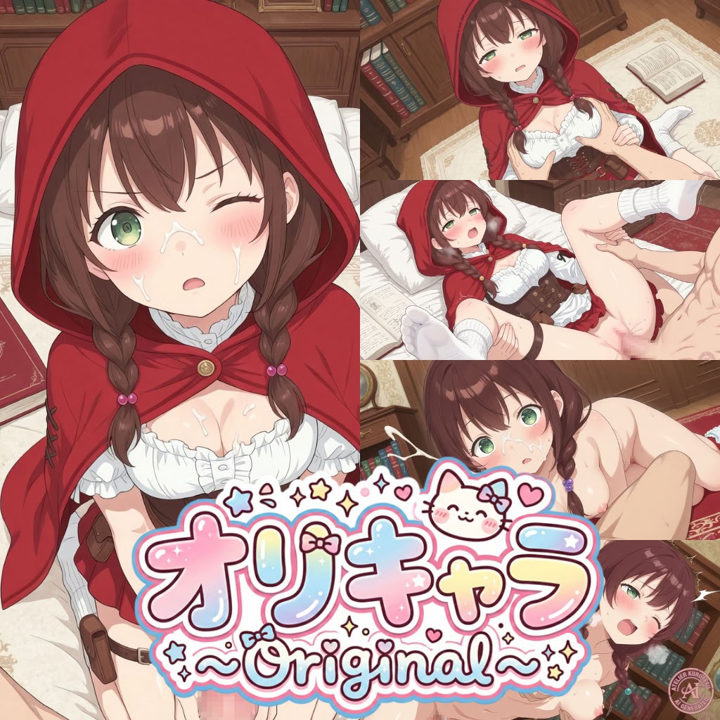 赤ずきんと淫らなプレイでザーメン出し尽くしたい！【オリジナル】