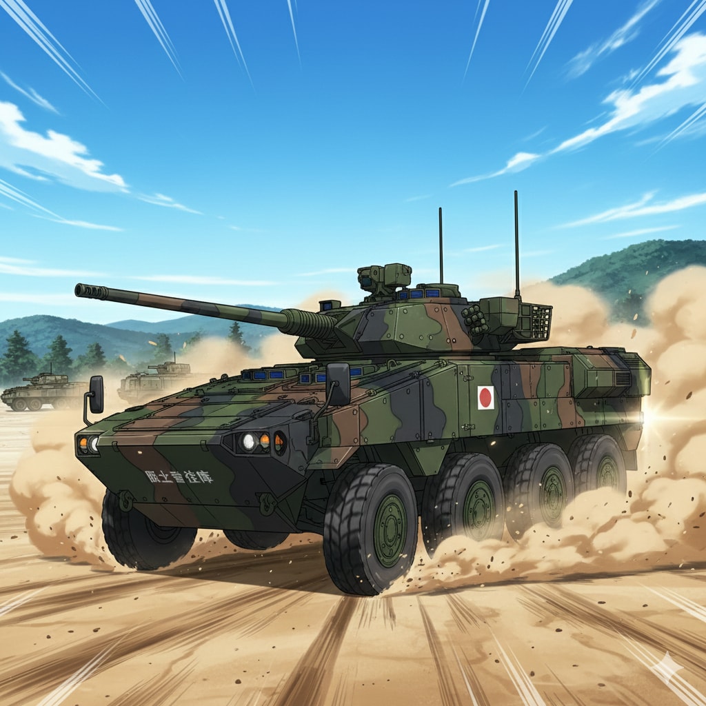 【スマホ版Gemini】１６式機動戦闘車 | の人気AIイラスト・グラビア