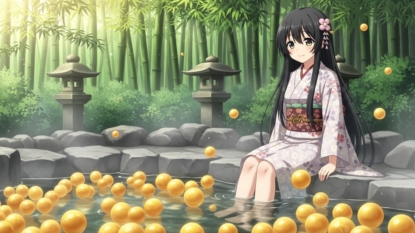 キンタマ温泉 | の人気AIイラスト・グラビア