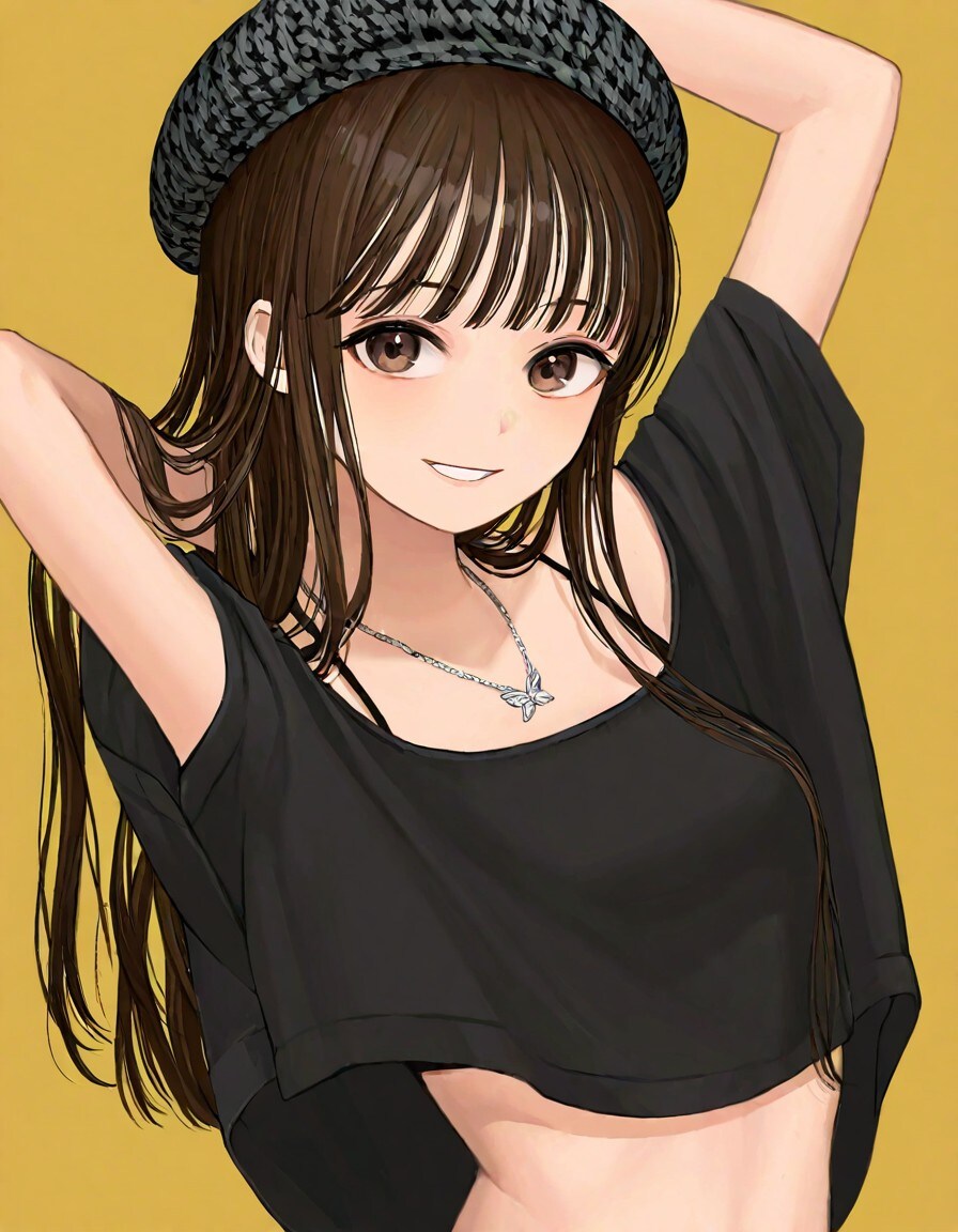 緩めの服 | の人気AIイラスト・グラビア