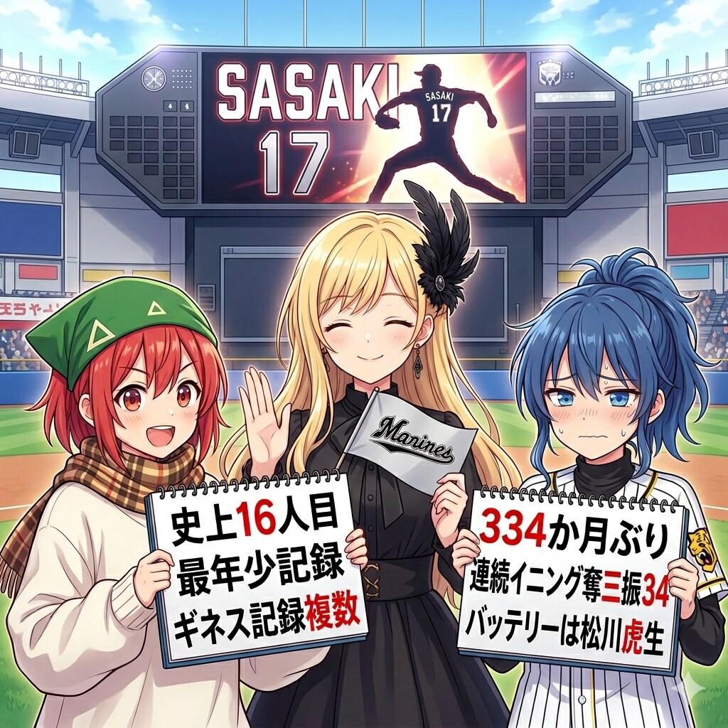 4月10日は佐々木朗希の完全試合達成日