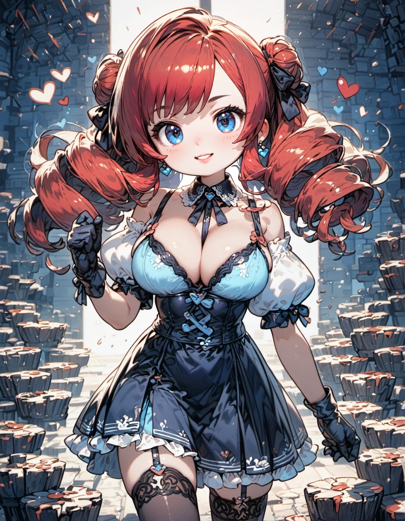 Heartbeats in the Stone Ruins | の人気AIイラスト・グラビア