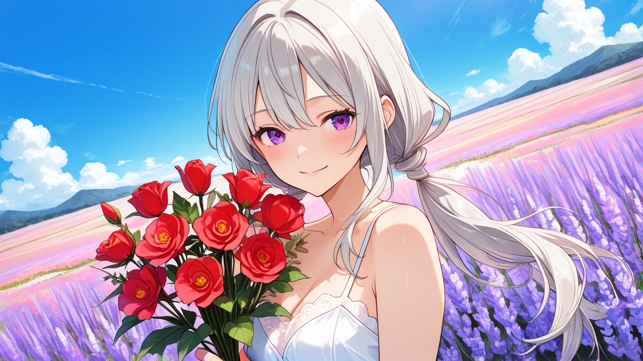 ラベンダー《リベンジ》 | の人気AIイラスト・グラビア