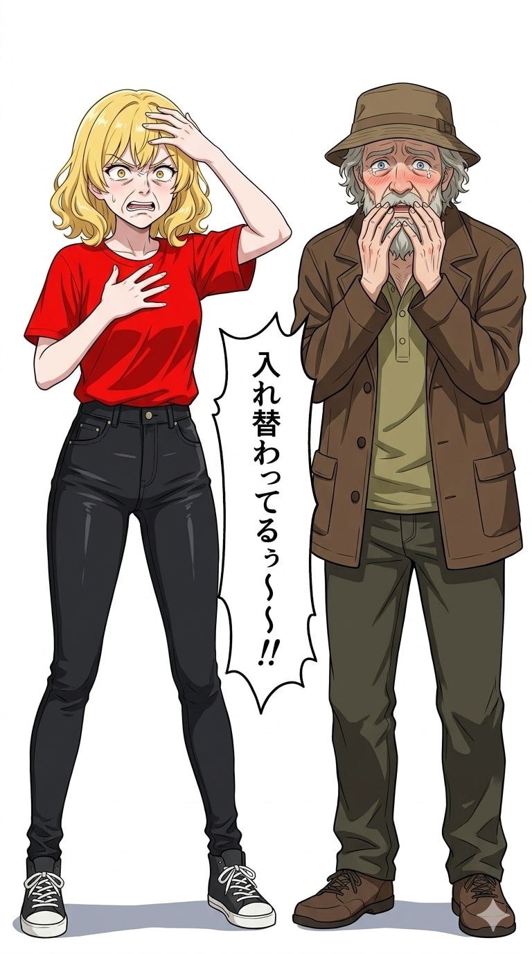 【悲報】俺氏、湖夏と入れ替わってしまう