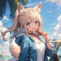 うちの子（日夏）をi2iしてみた 2枚目