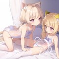 猫耳スク水とシッポの女の子 11 3枚目