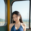 水着になった彼女 9枚目