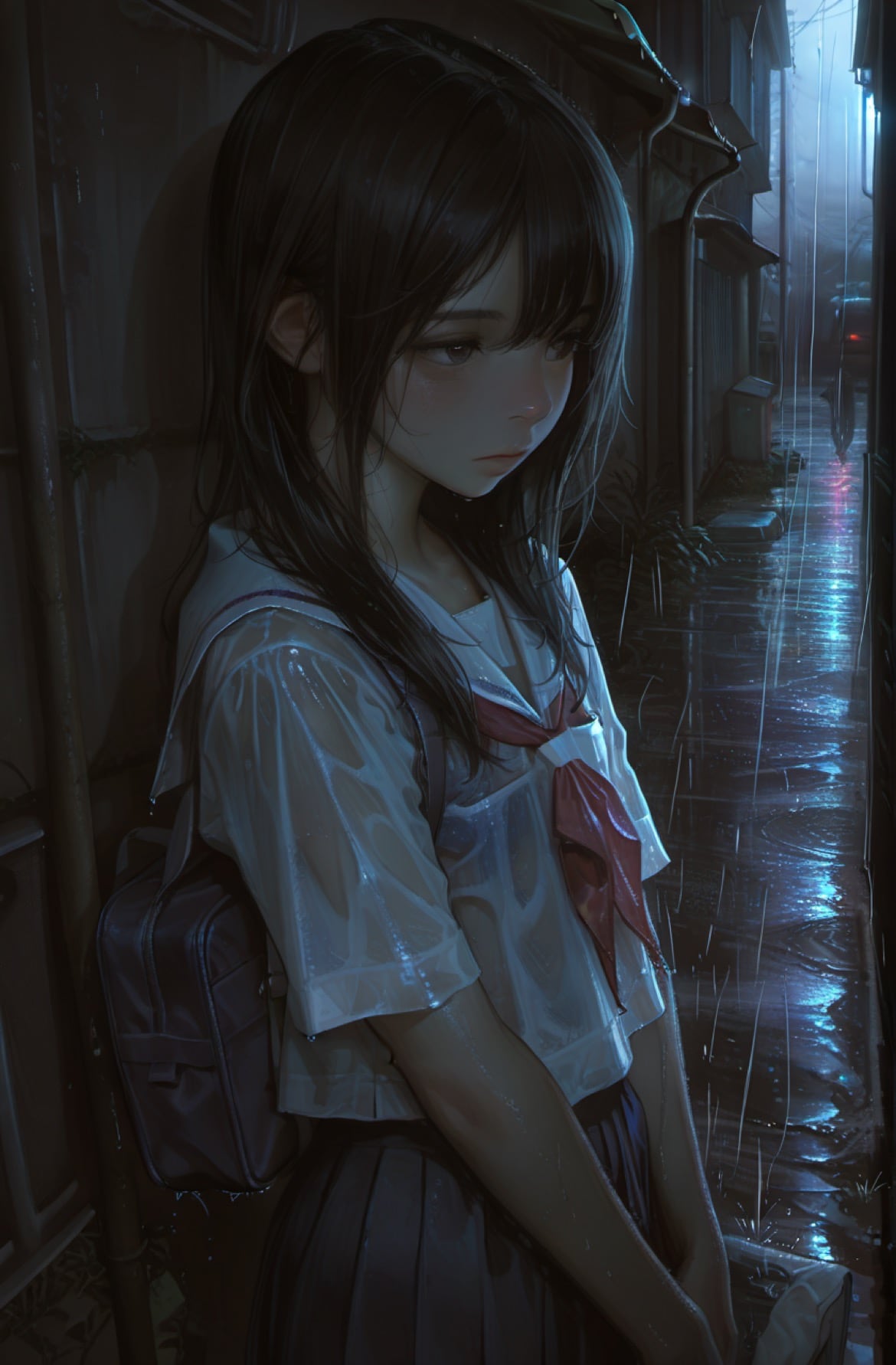 雨宿り