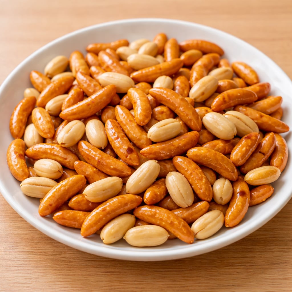 おつまみの柿の種とピーナッツ | の人気AIイラスト・グラビア