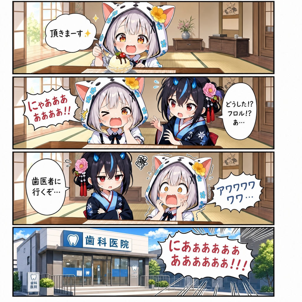 甘い物の食べ過ぎ注意
