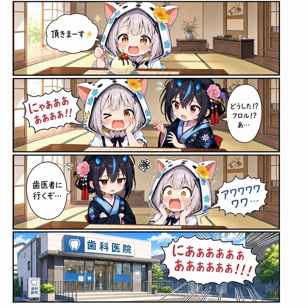 甘い物の食べ過ぎ注意