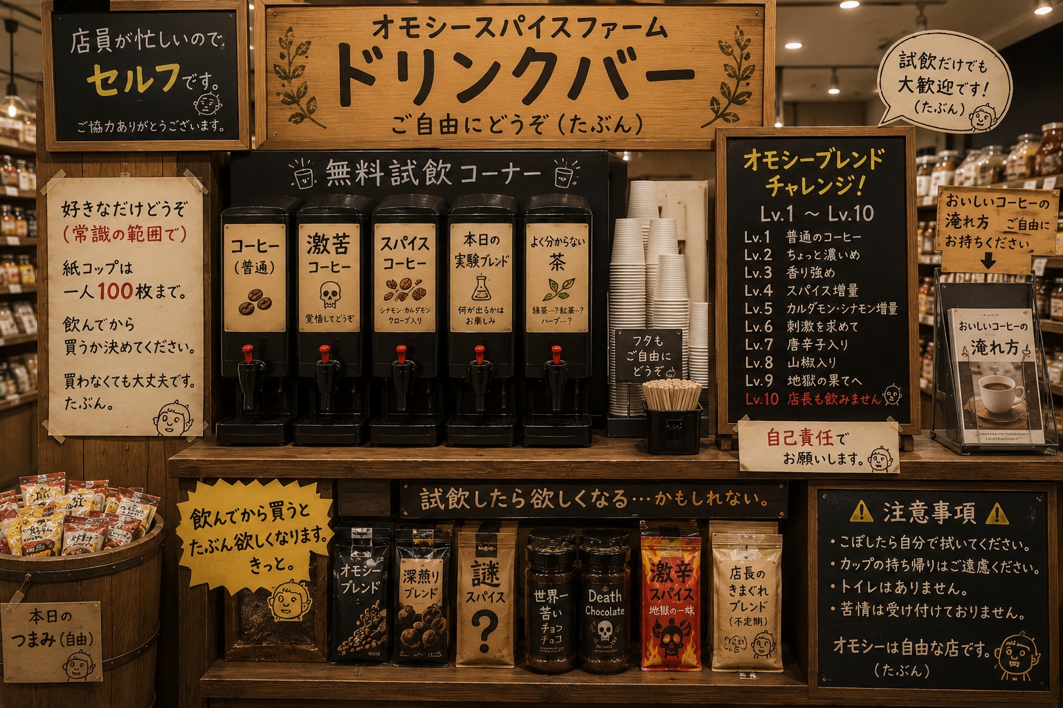 試飲サービス