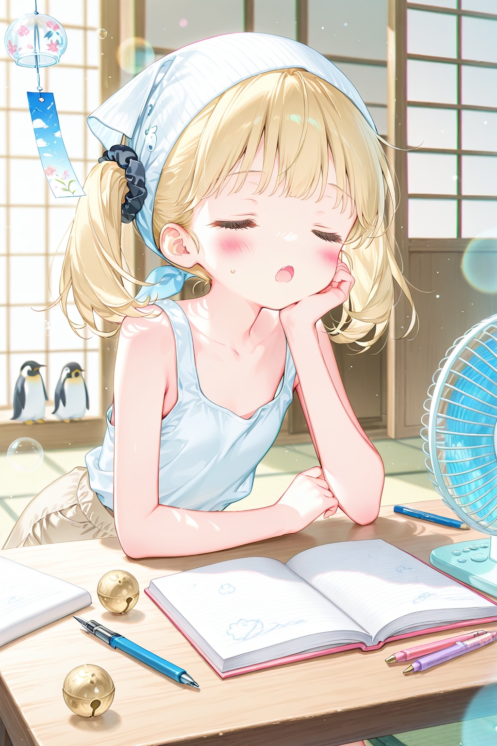 う～本当暑いわね💧