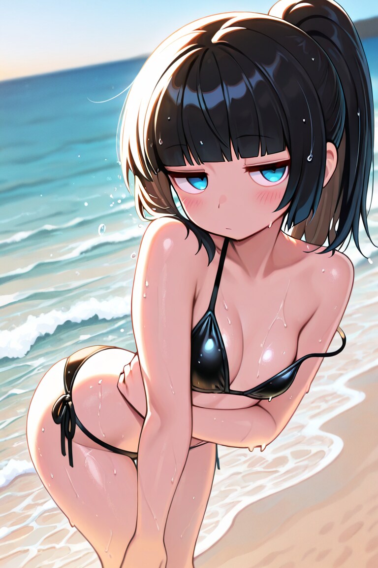 海の日　てんそるちゃん