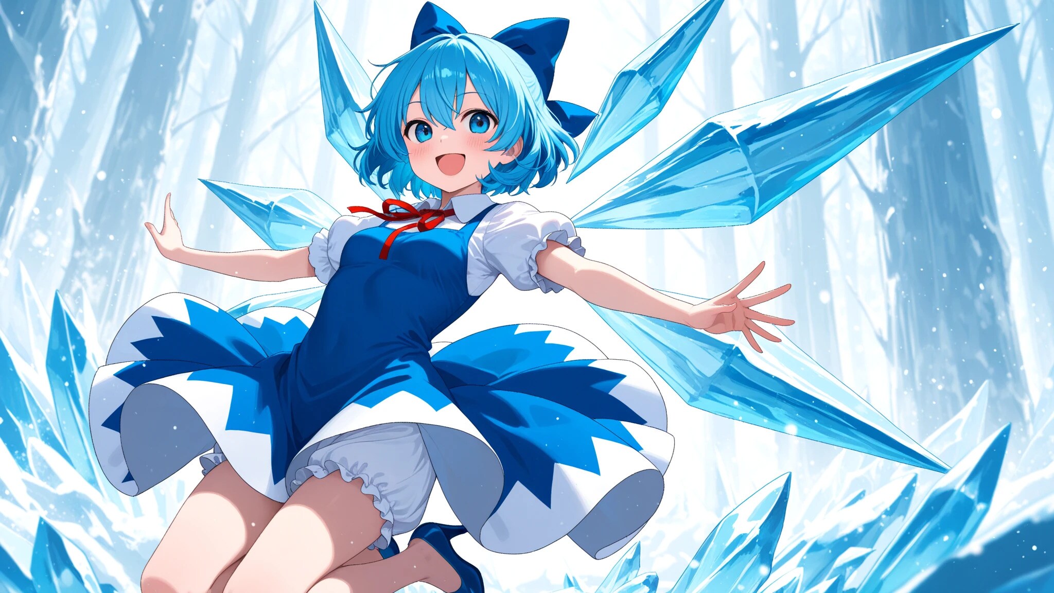 チルノ | の人気AIイラスト・グラビア