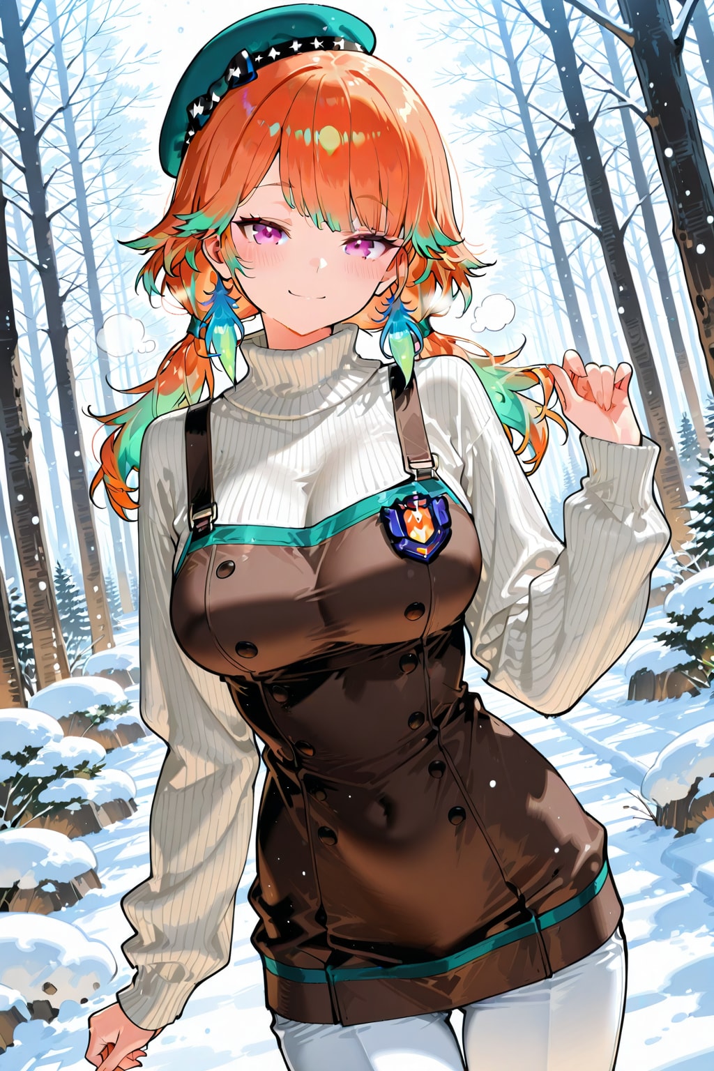 冬ふくきわわ | の人気AIイラスト・グラビア