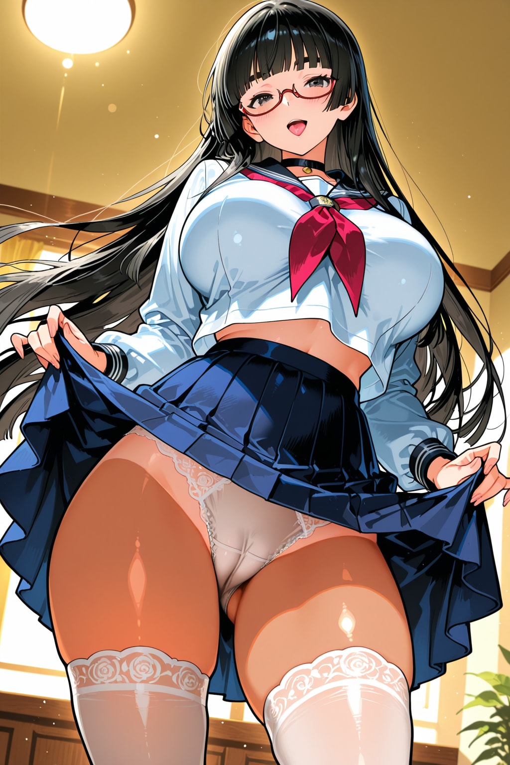たくし上げ～香織姉ちゃん