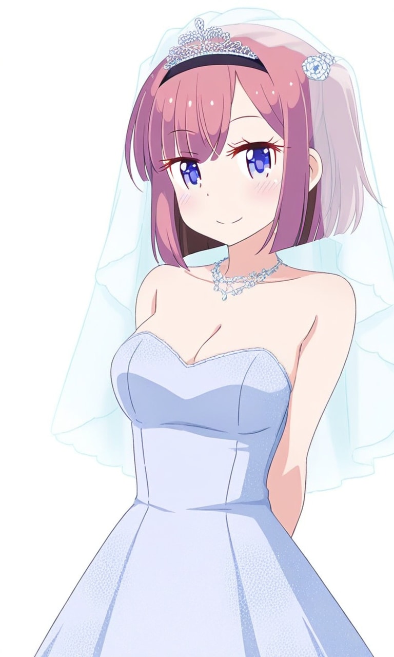 望月紅葉 ウエディングドレス
