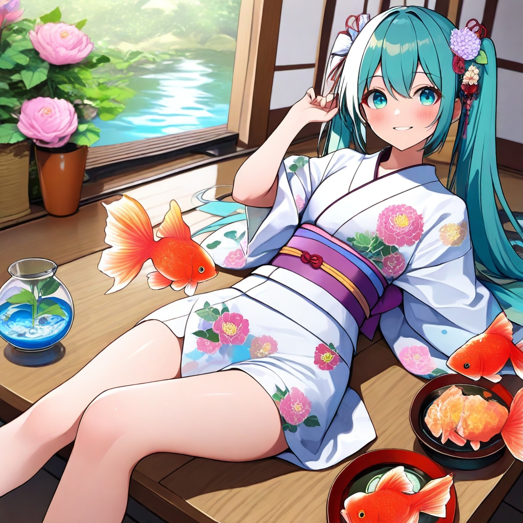 和風ミクちゃん