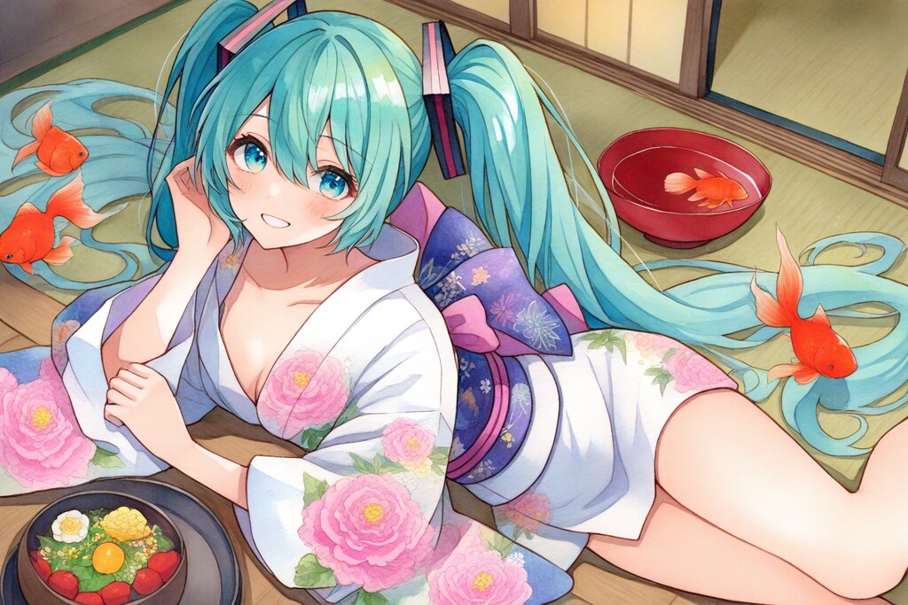 和風ミクちゃん