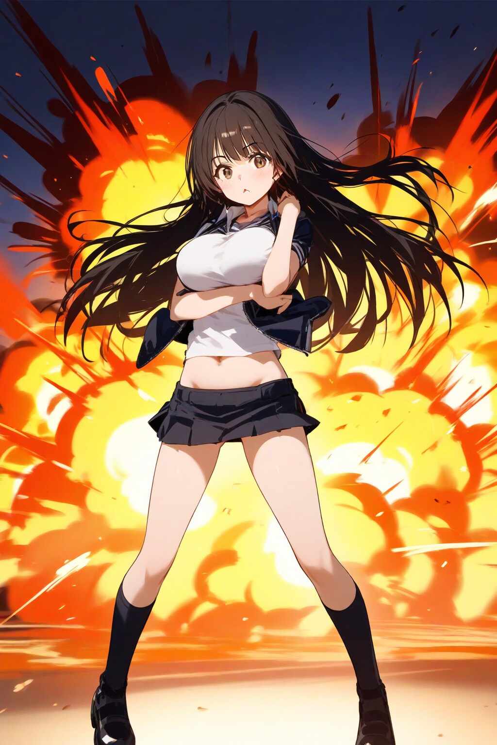 さくらちゃん爆発(実験中)