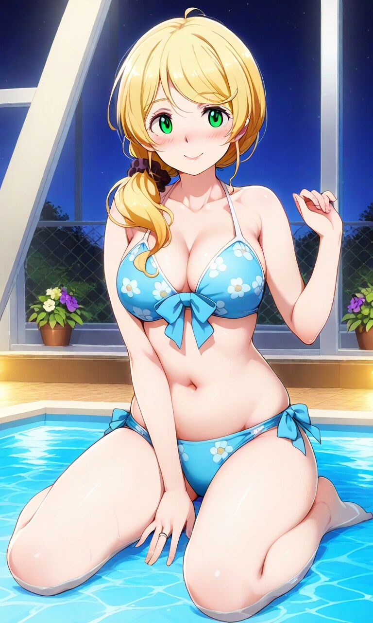 エレン先生の水着姿