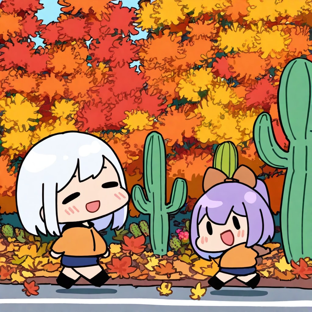 サボテンと仲良しちゃん