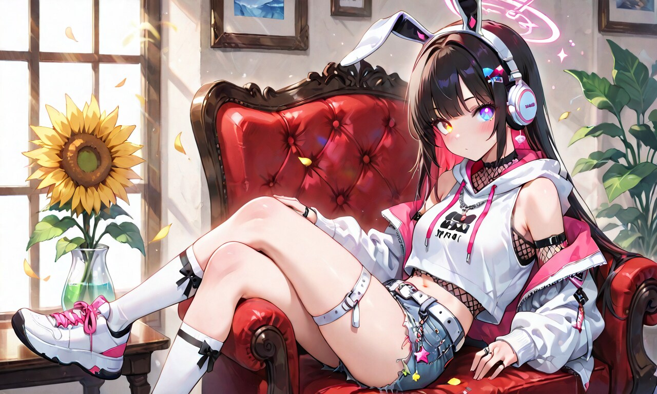 headphone girl