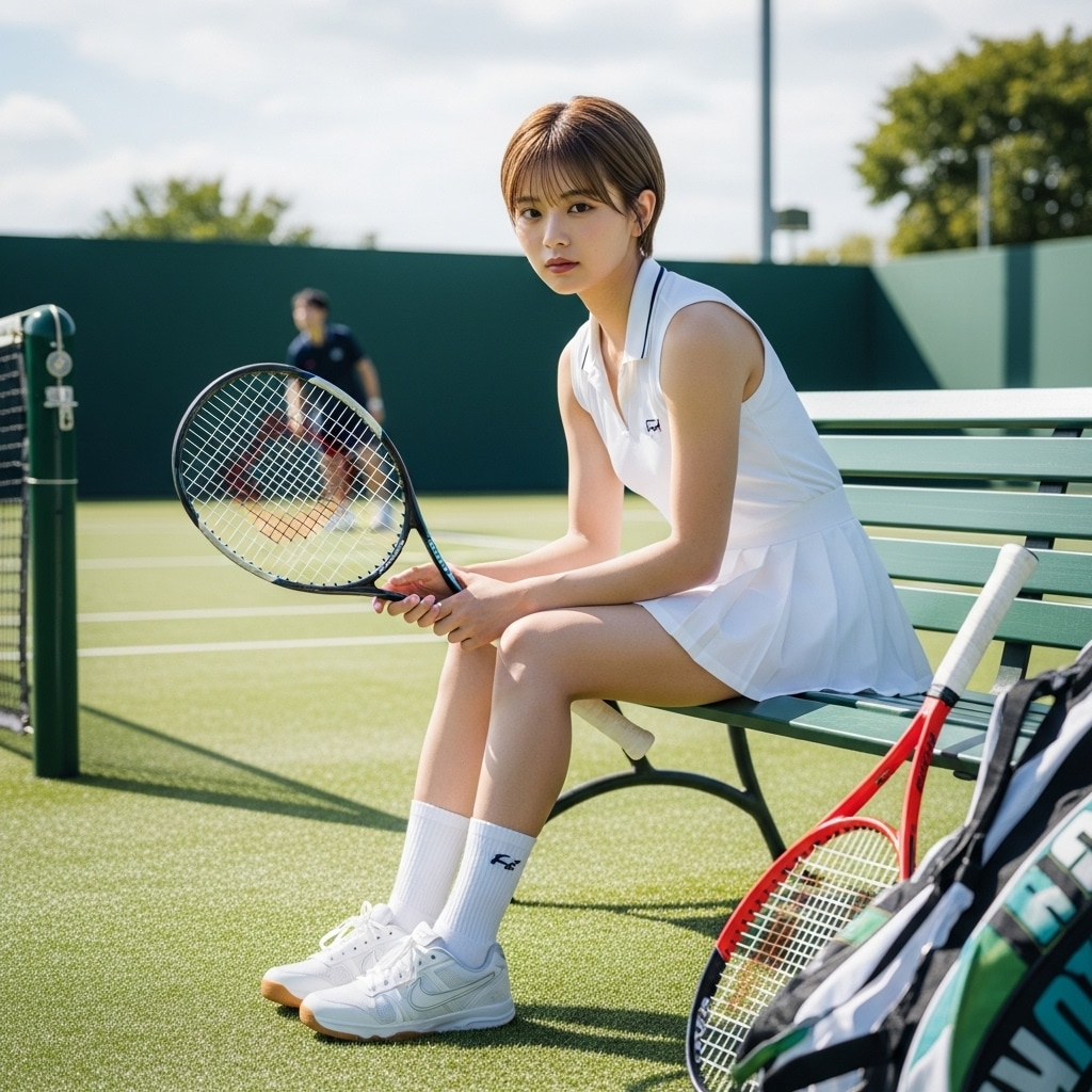 テニス女子 | の人気AIイラスト・グラビア