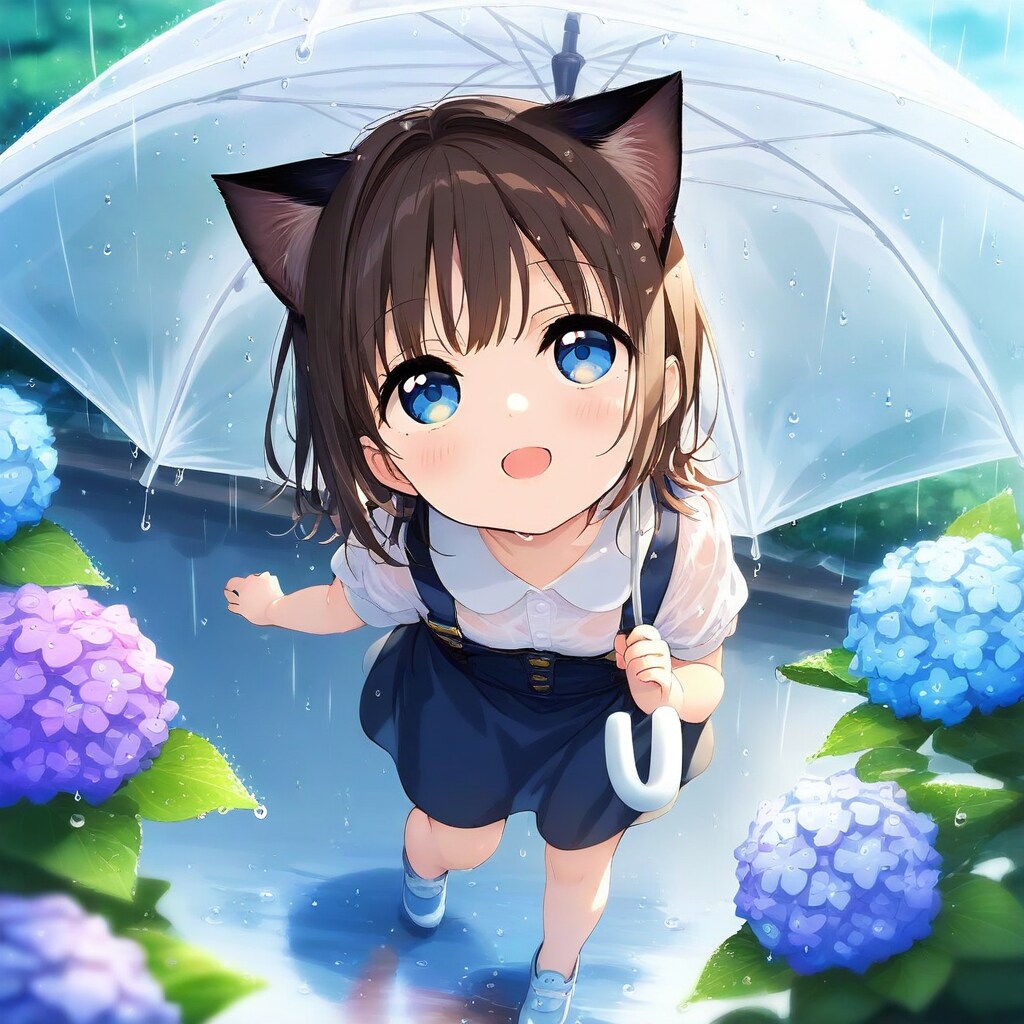 あっ、止んだ♥️