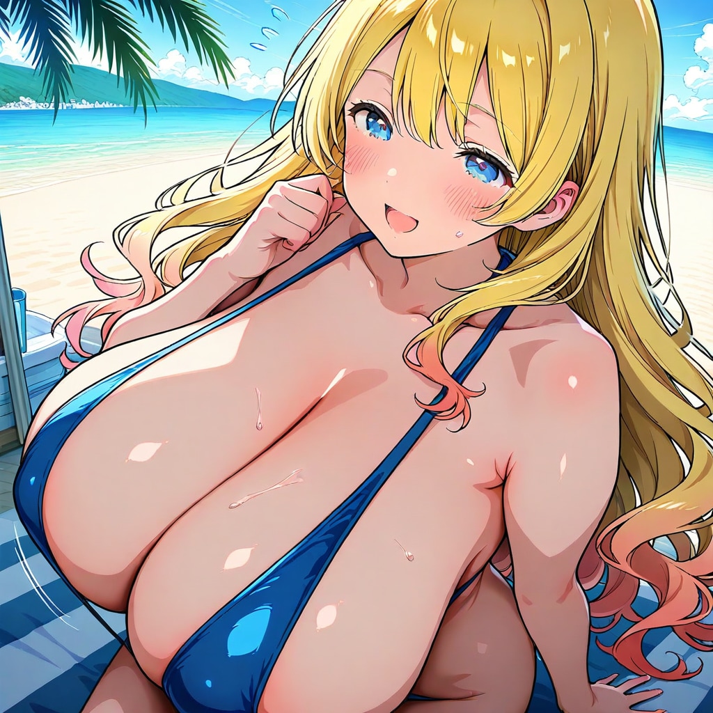 うちの子と海デート