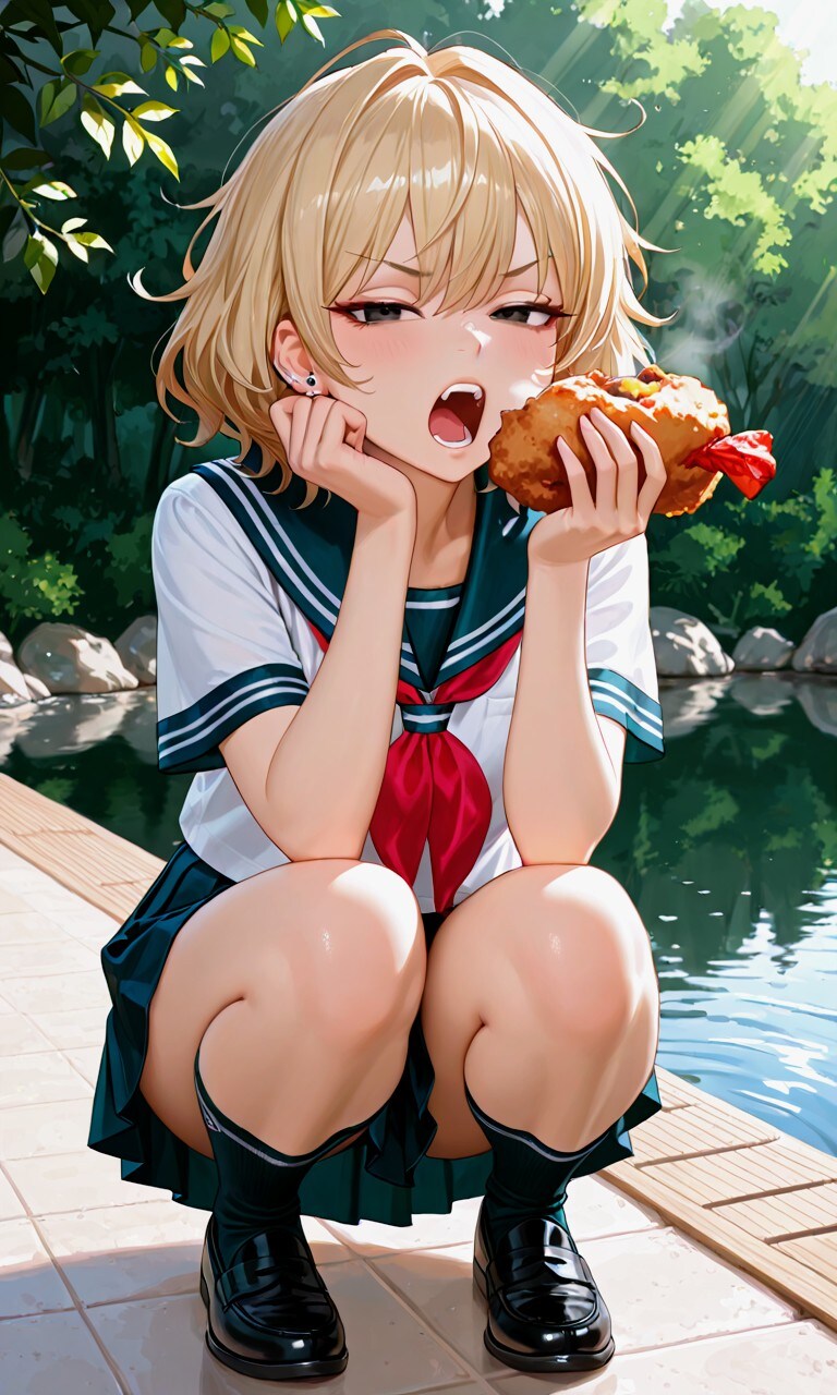 鶏胸肉＆千鶴お姉やん✨第二形態 | の人気AIイラスト・グラビア