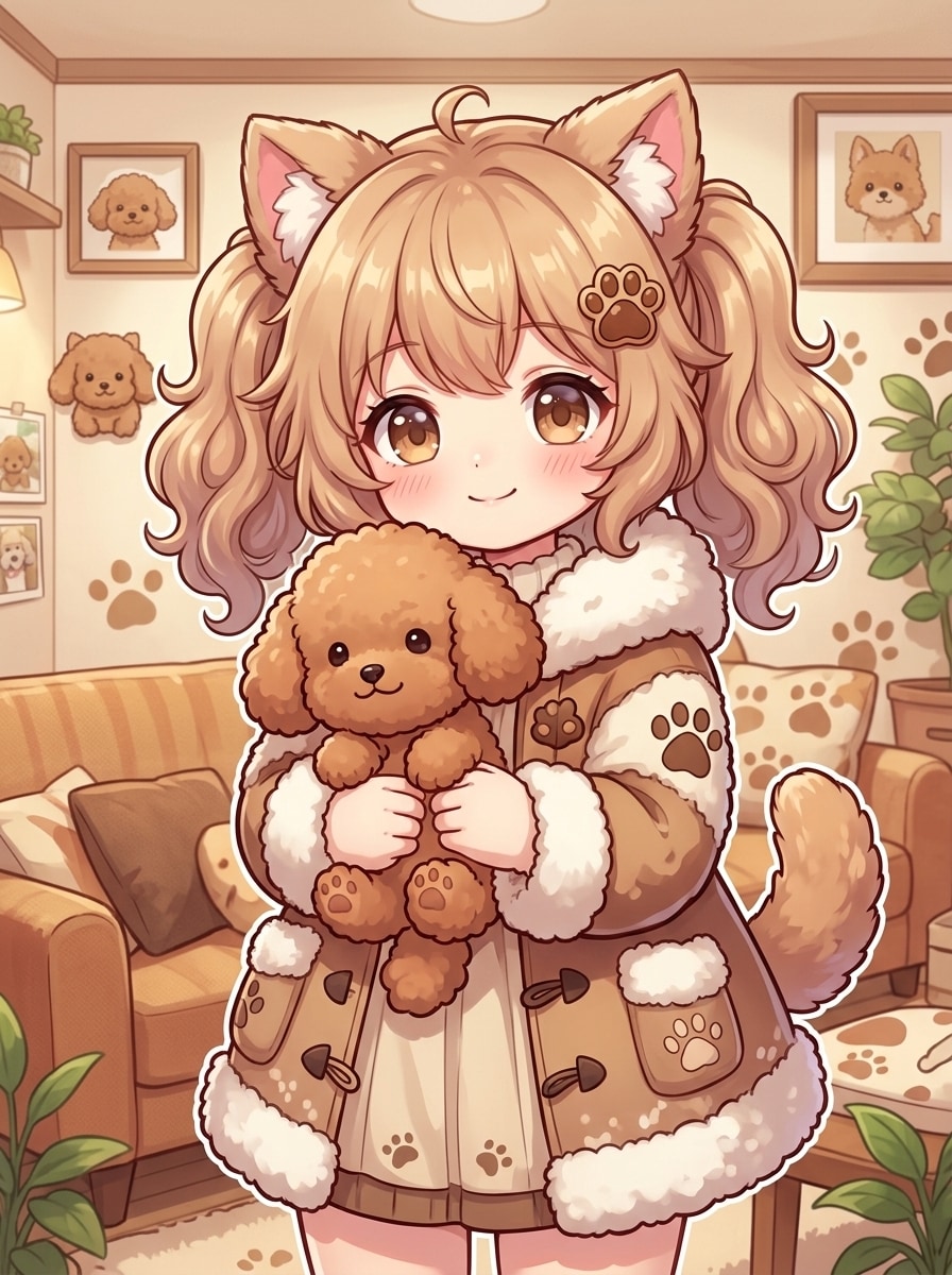 10月12日 #トイプードルありがとうの日 | の人気AIイラスト・グラビア