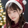 サンタコスの女の子 2枚目