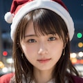 サンタコスの女の子 3枚目