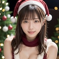 サンタコスの女の子 4枚目
