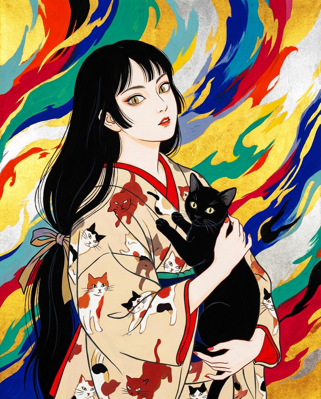 竹久夢二「黒船屋」へのオマージュ